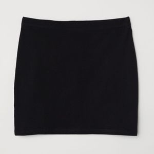 H&M Black Bodycon Skirt